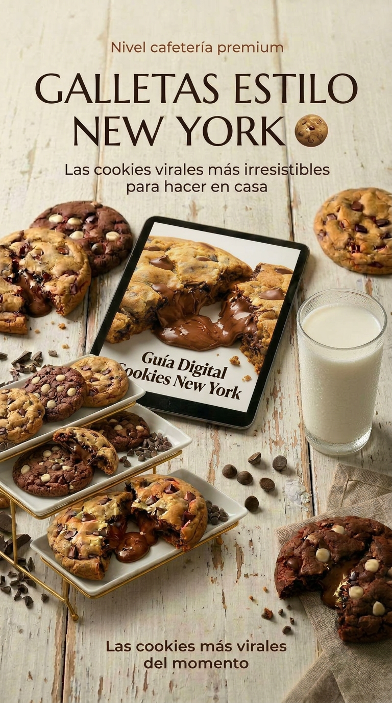 La Receta de las Cookies New York